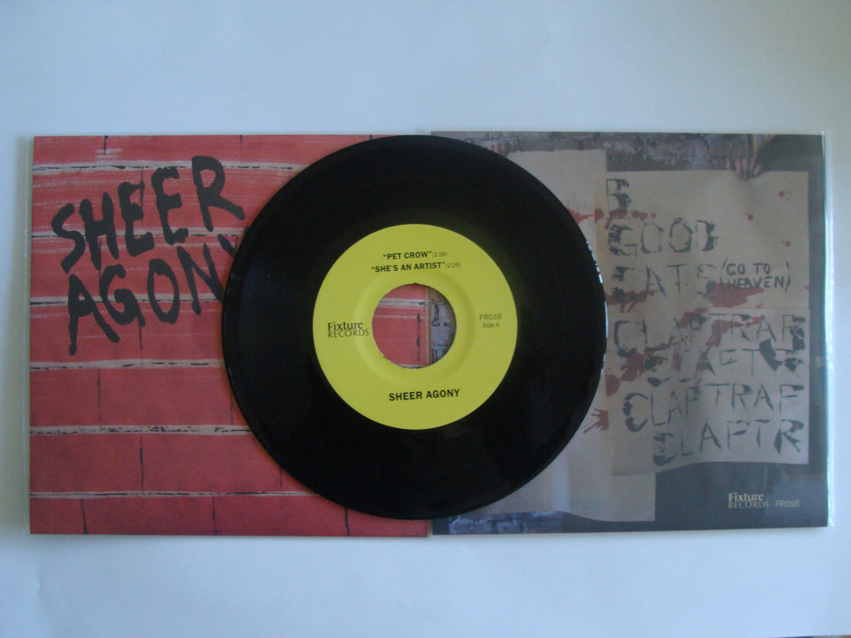 Sheer Agony 7'' Sheer Agony Fixture Records