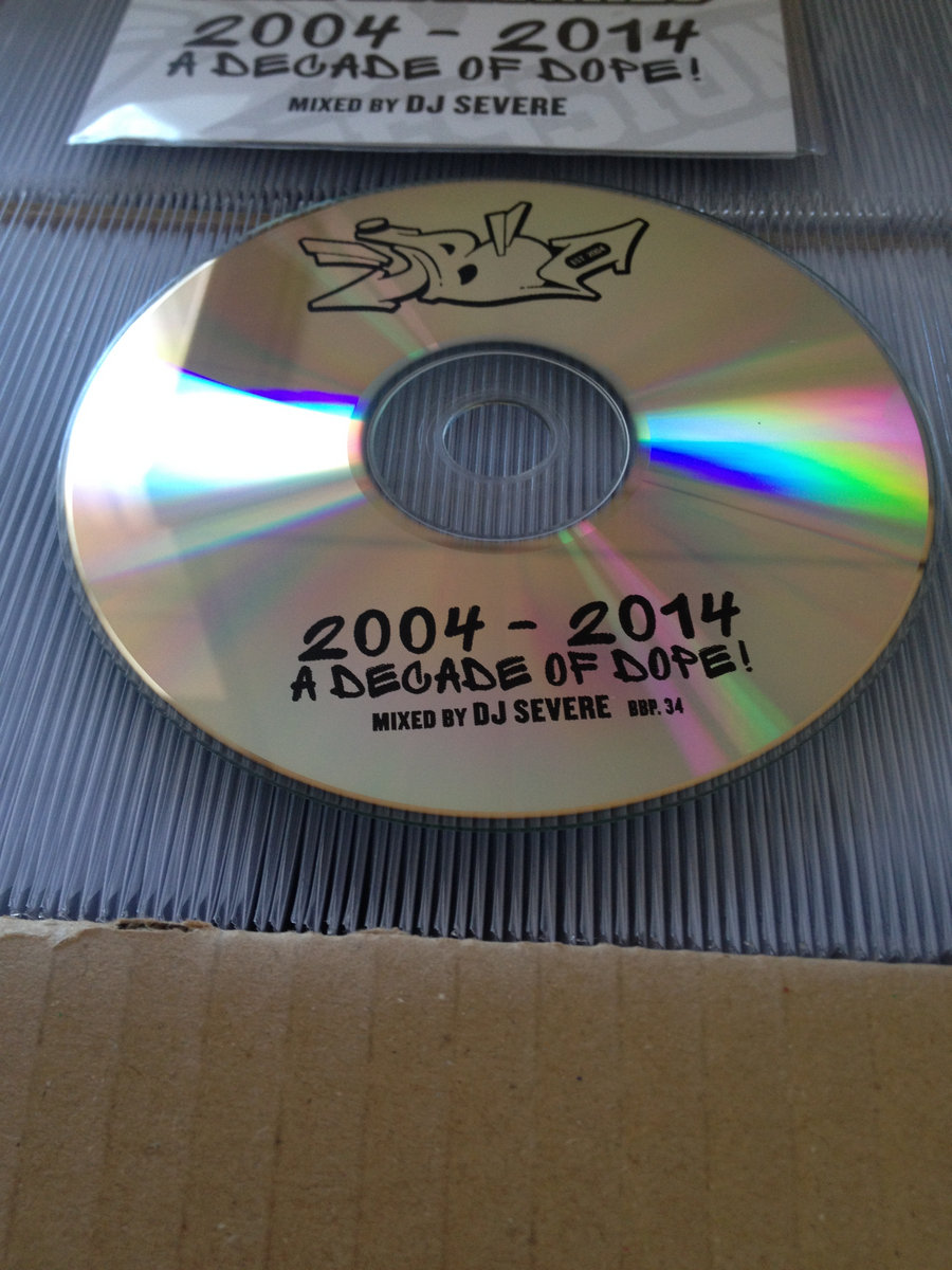 A Decade of Dope Mixtape CD Boom Bap Pro