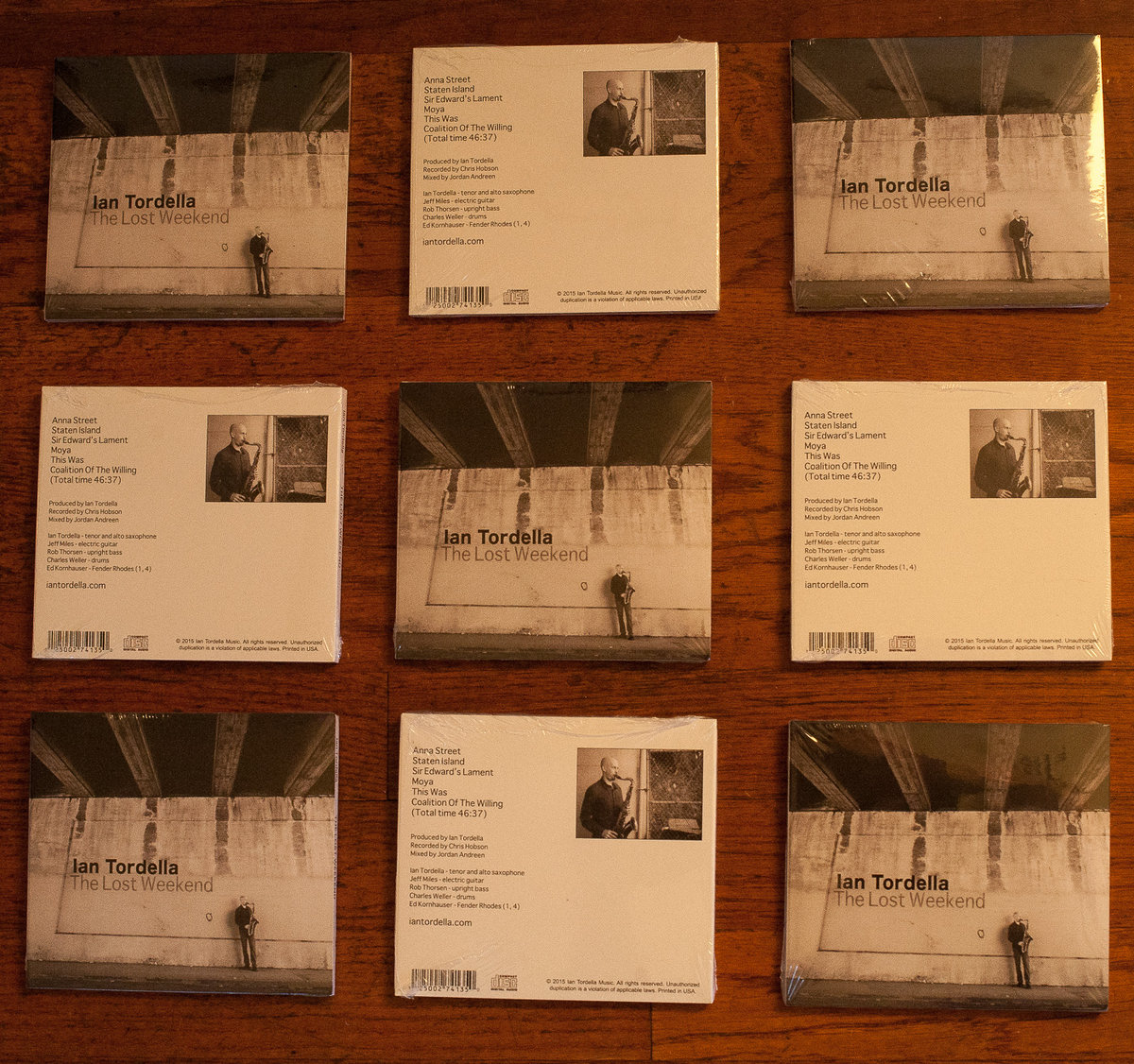 The Lost Weekend Ian Tordella