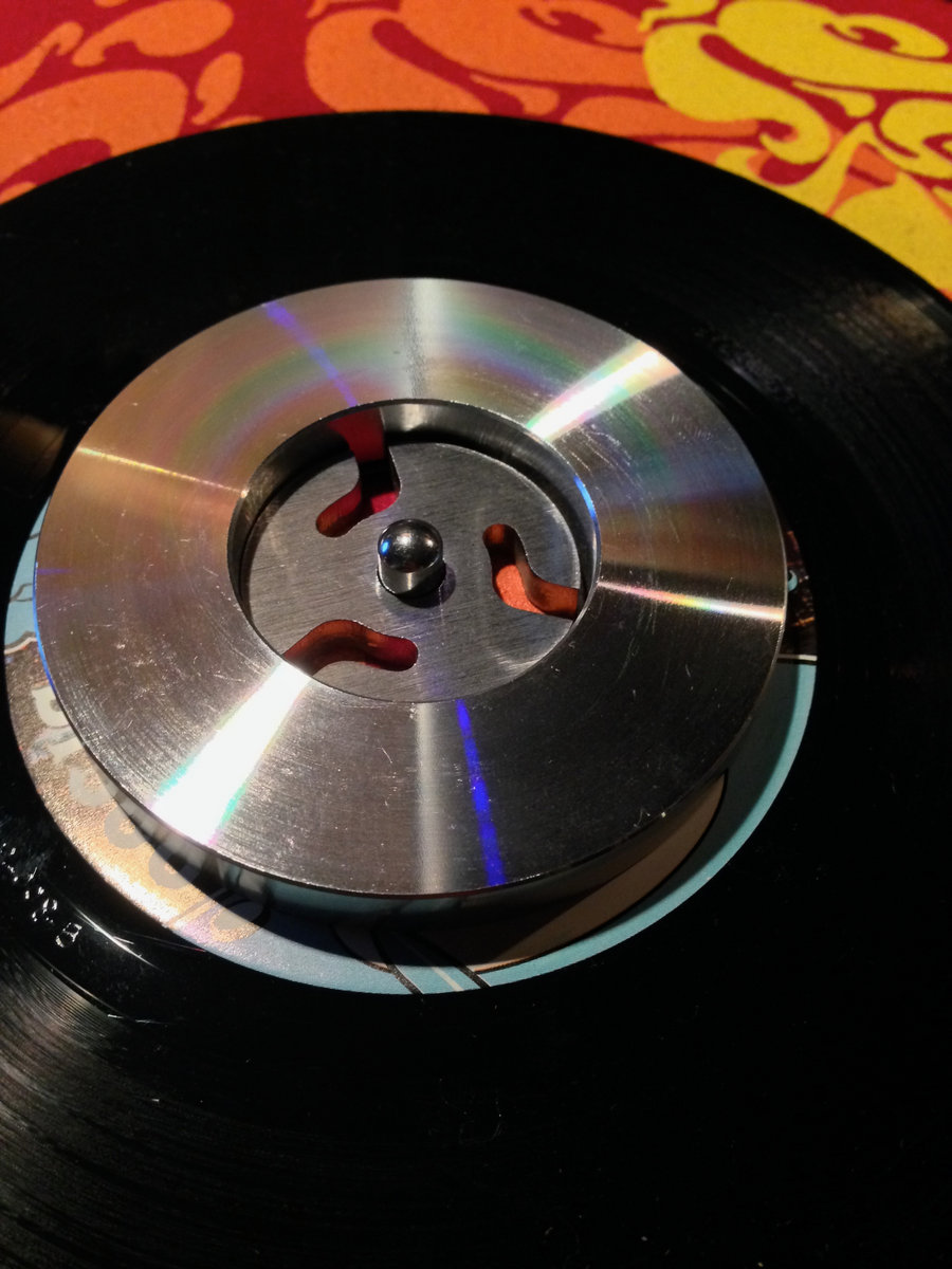 NEW DJ Osmose 45rpm 7inch vinyl record stabilizer weight STEEL Osmose