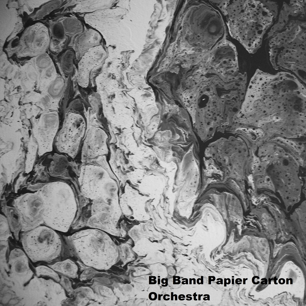 Music Big Band Papier Carton Orchestra