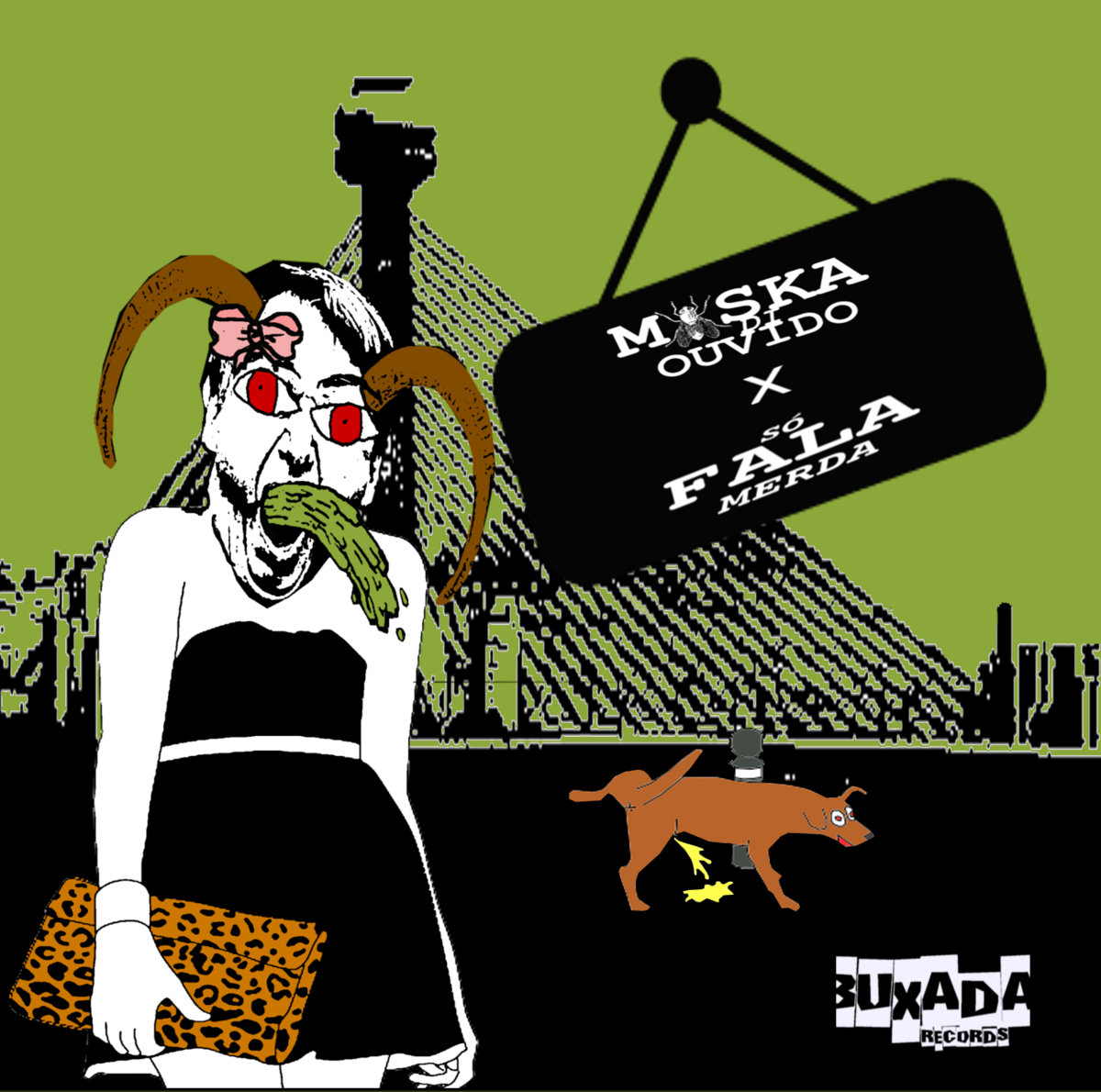 Moska di ouvido x Só fala merda (Split) SxFxM (Só Fala Merda)