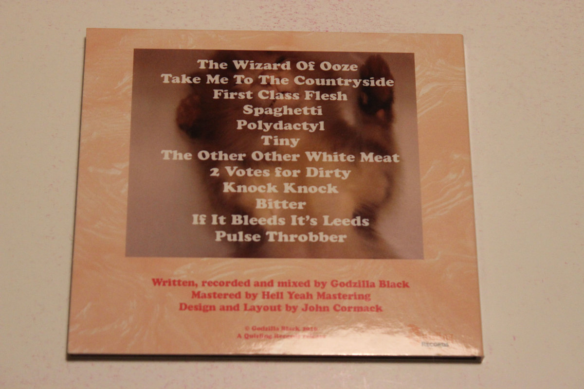 Press The Flesh Godzilla Black