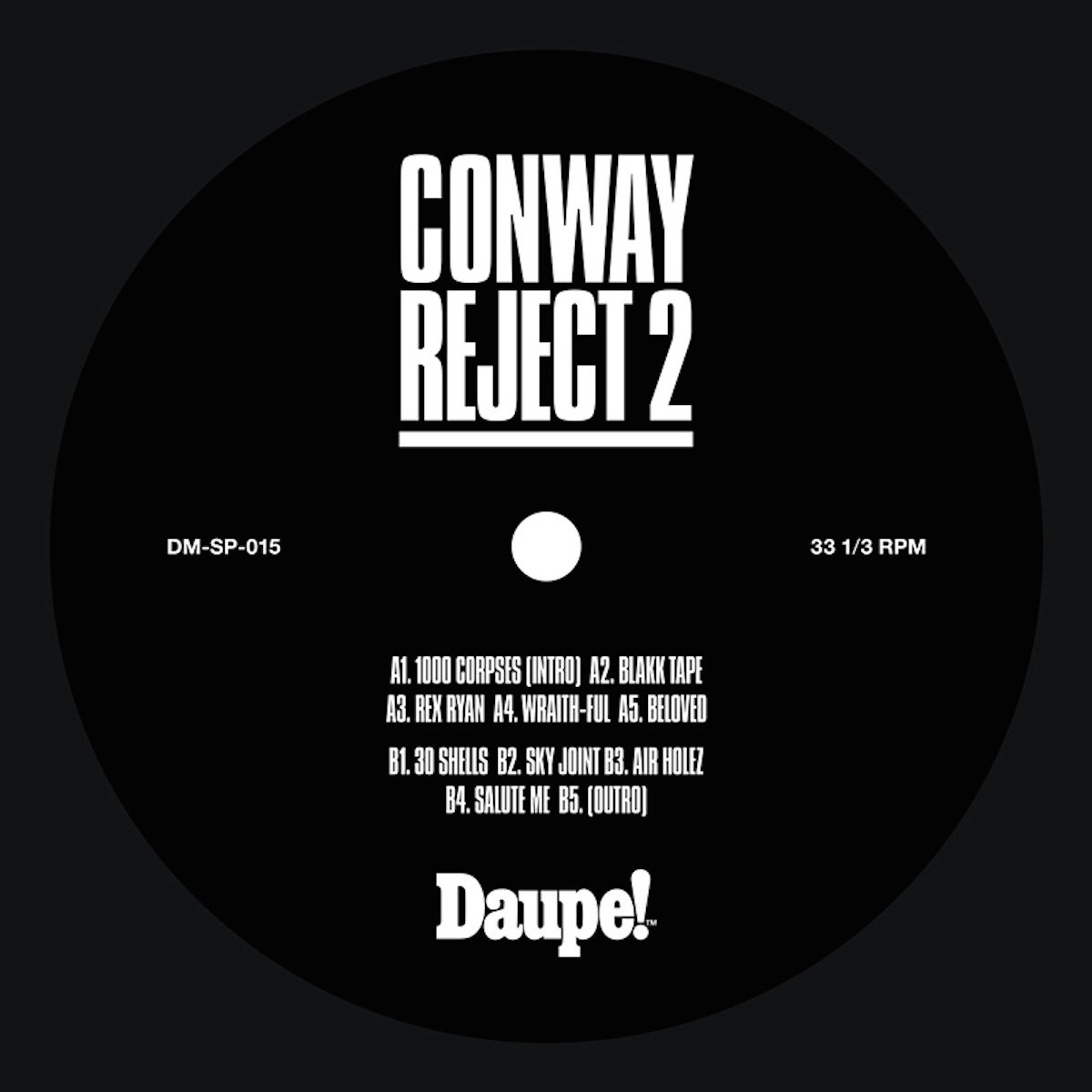 Reject 2 Conway Daupe