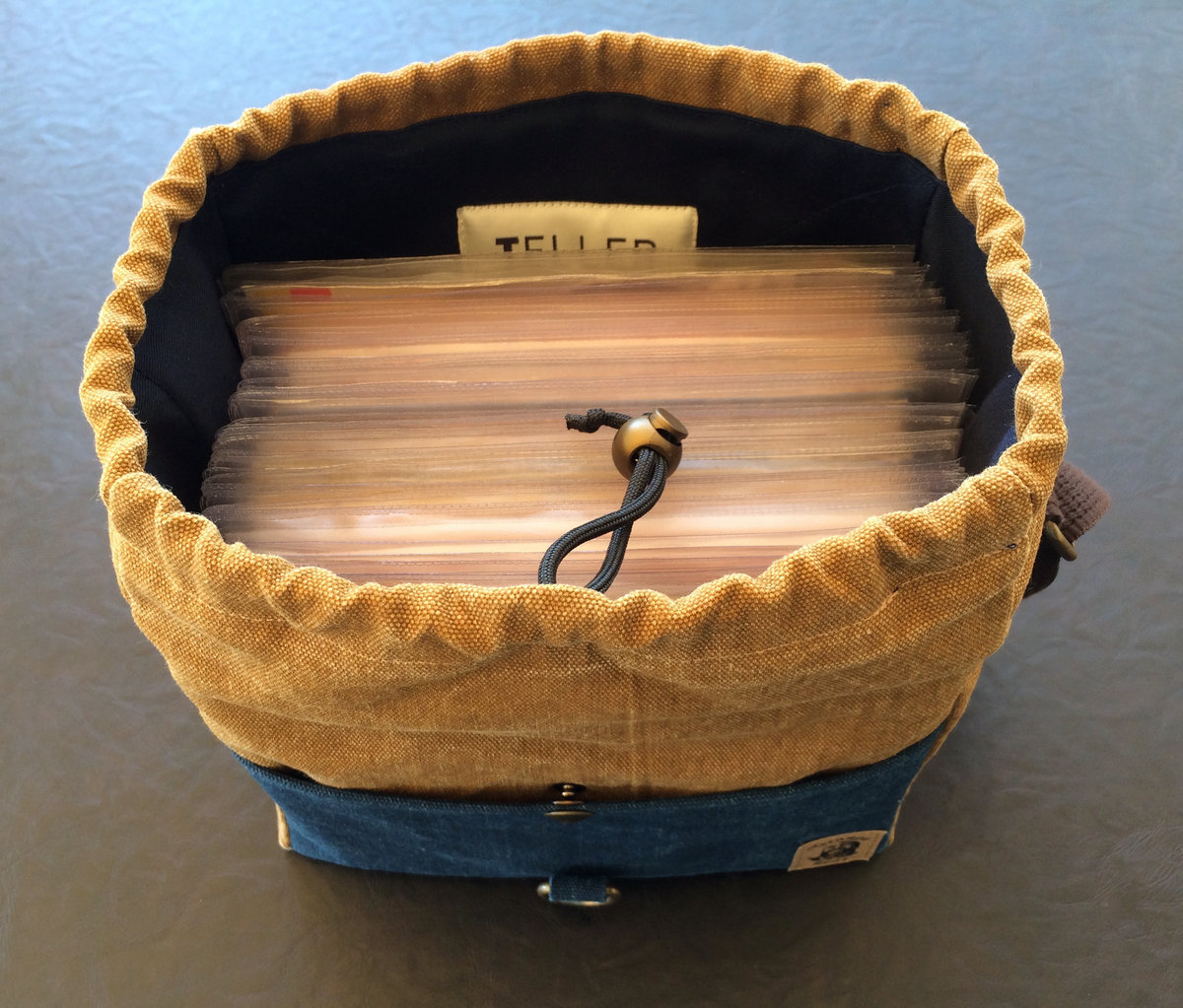 Handmade 7" Vinyl Record Bag Teranga Beat