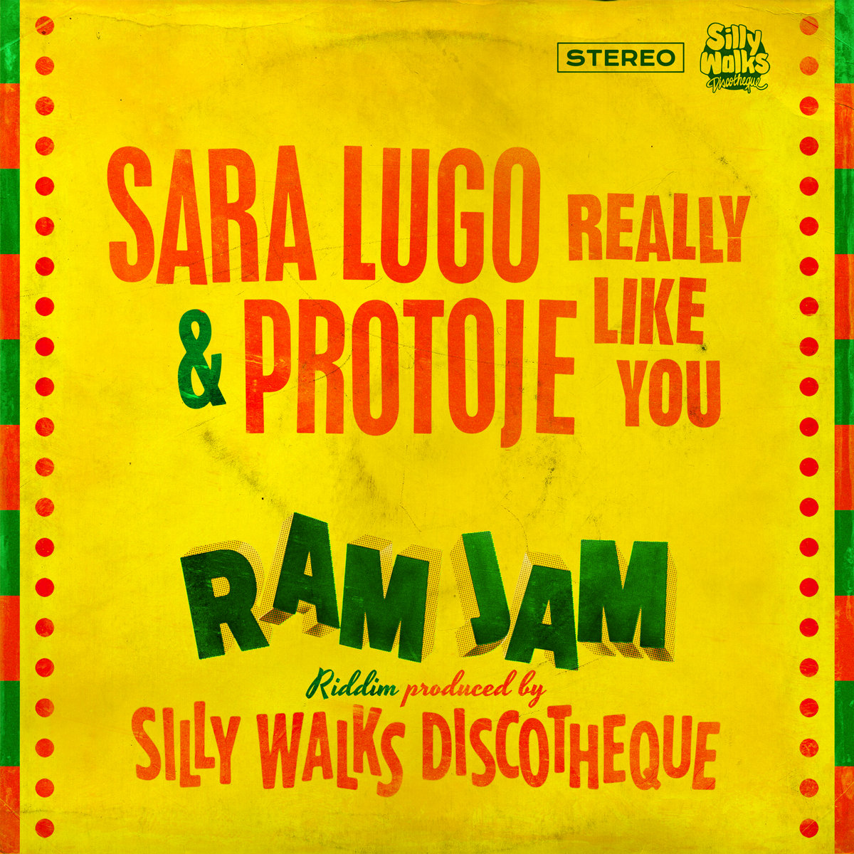 Ram Jam Riddim 7" Vinyl Sara Lugo & Protoje/Ras Demo Silly Walks