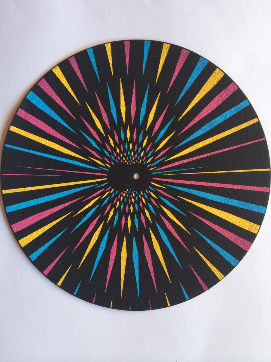 Vinyl Slip Mat Sonic Boom