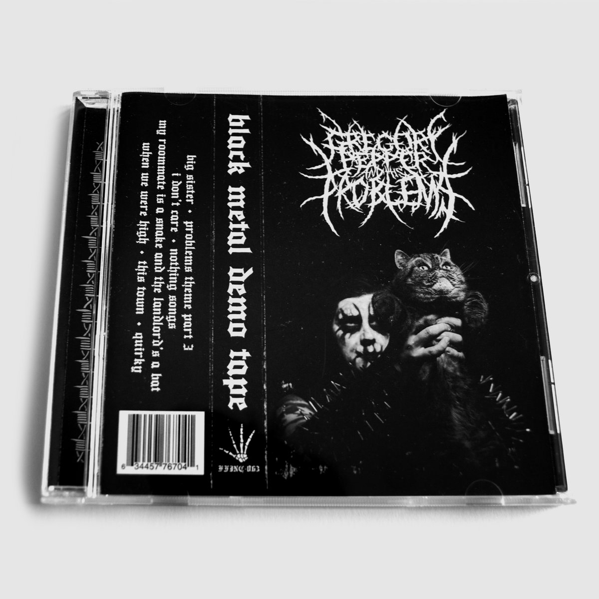 BLACK METAL DEMO TAPE Gregory Pepper & His Problems Gregory Pepper