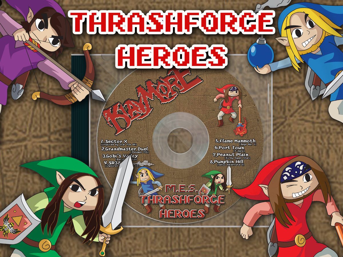 Thrashforce Heroes Metal Video Game Music Compilation Klaymore
