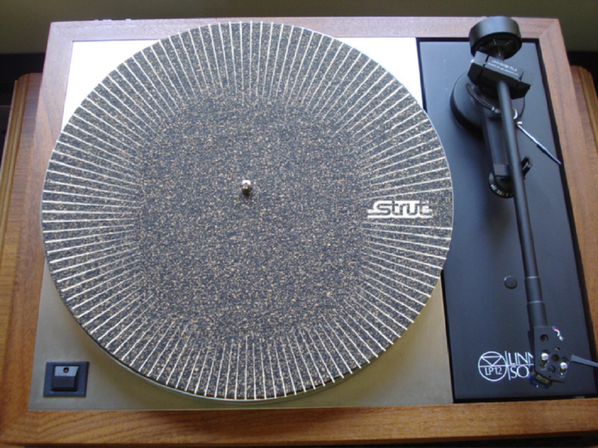STRUT Audiophile Cork & Rubber Turntable Mat Strut