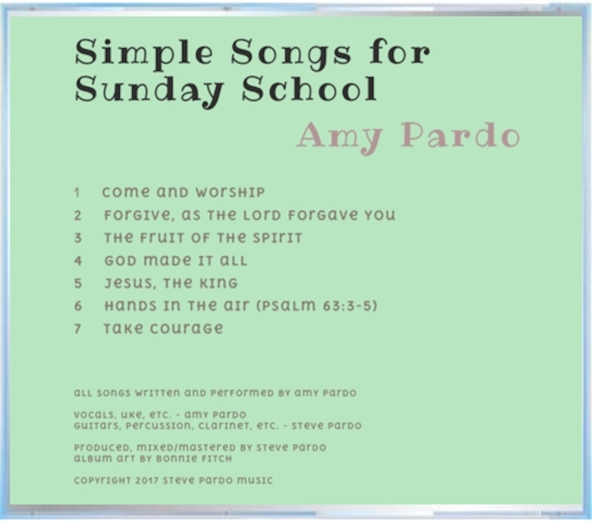 Simple Songs for Sunday School Amy Pardo