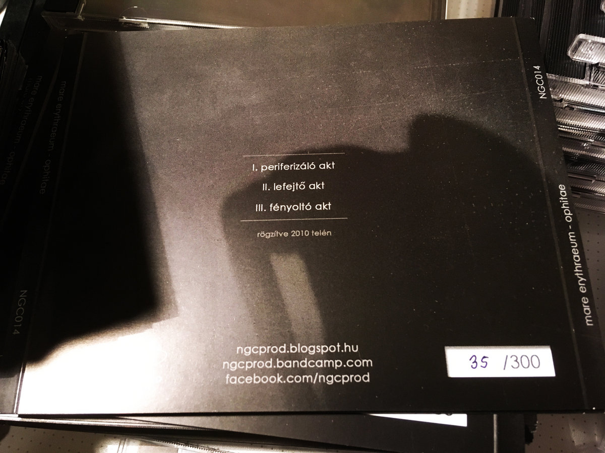 MARE ERYTHRAEUM Ophitae (drone) Mare Erythraeum NGC Prod