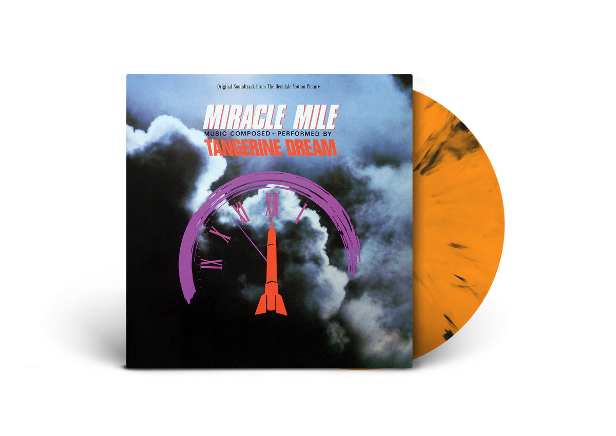 Tangerine Dream Miracle Mile Marbled Colour Vinyl LP Fire Soundtracks