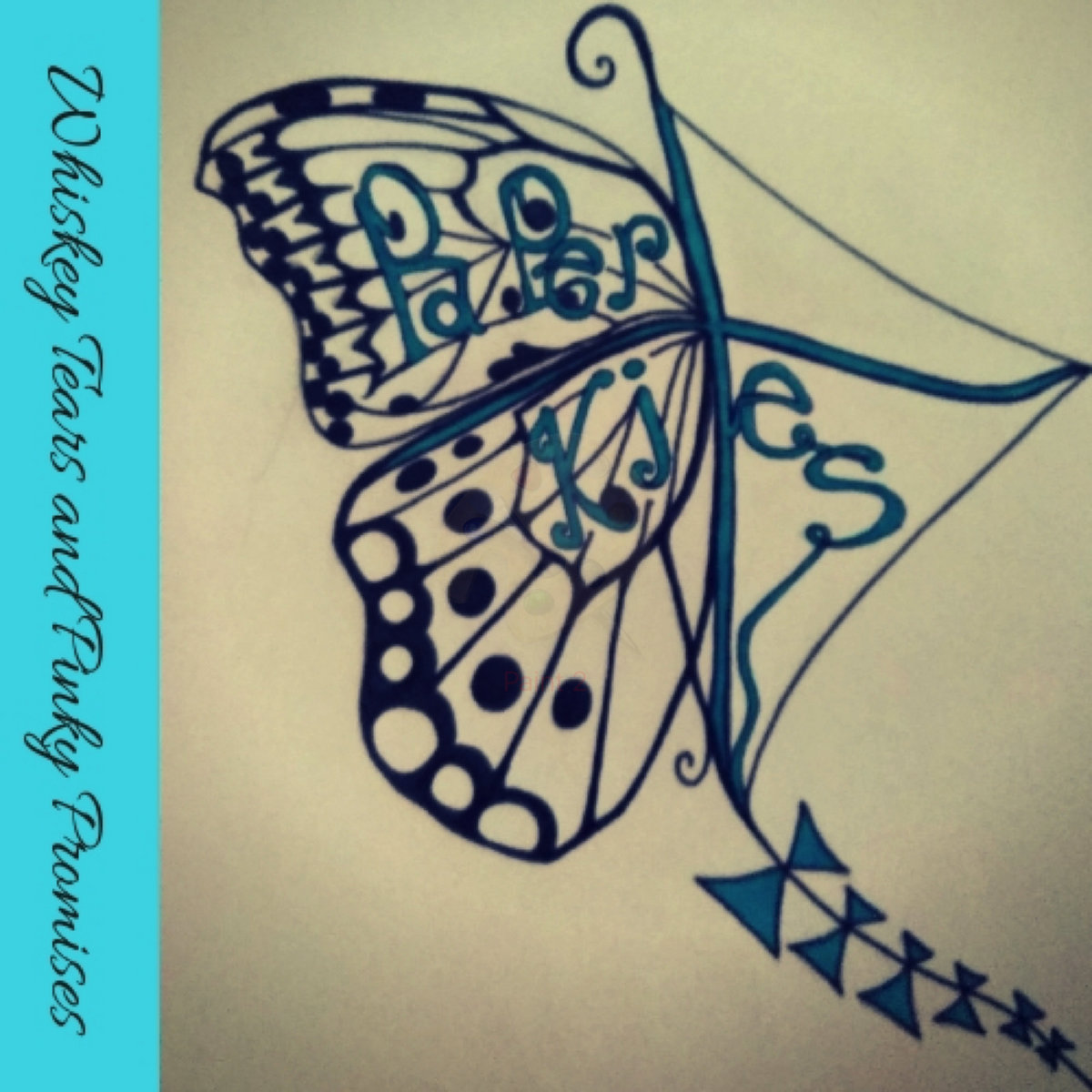 Whiskey Tears and Pinky Promises paper kites