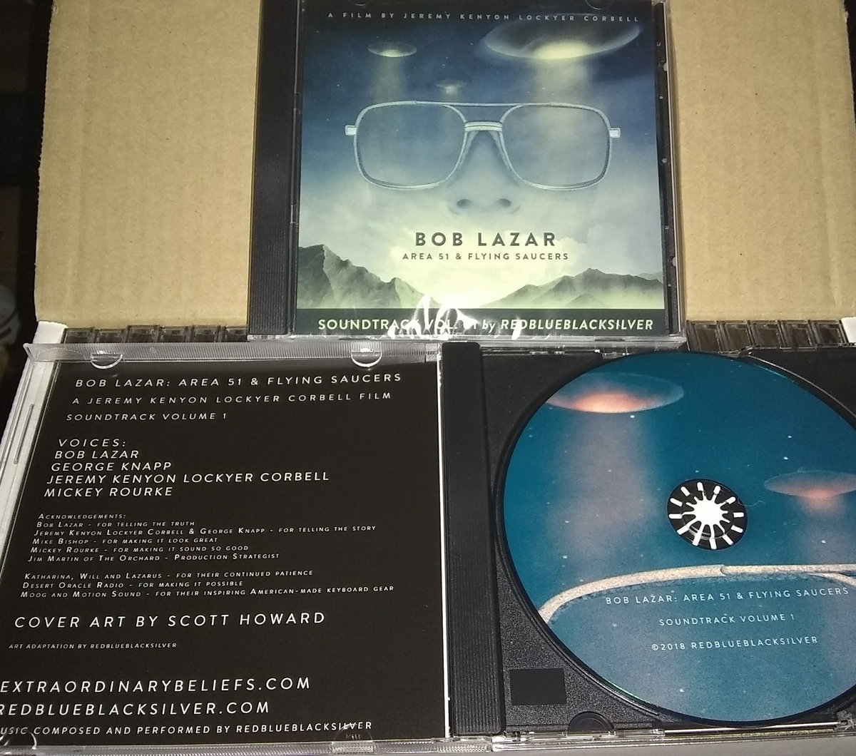 BOB LAZAR AREA 51 & FLYING SAUCERS Soundtrack Volume 1