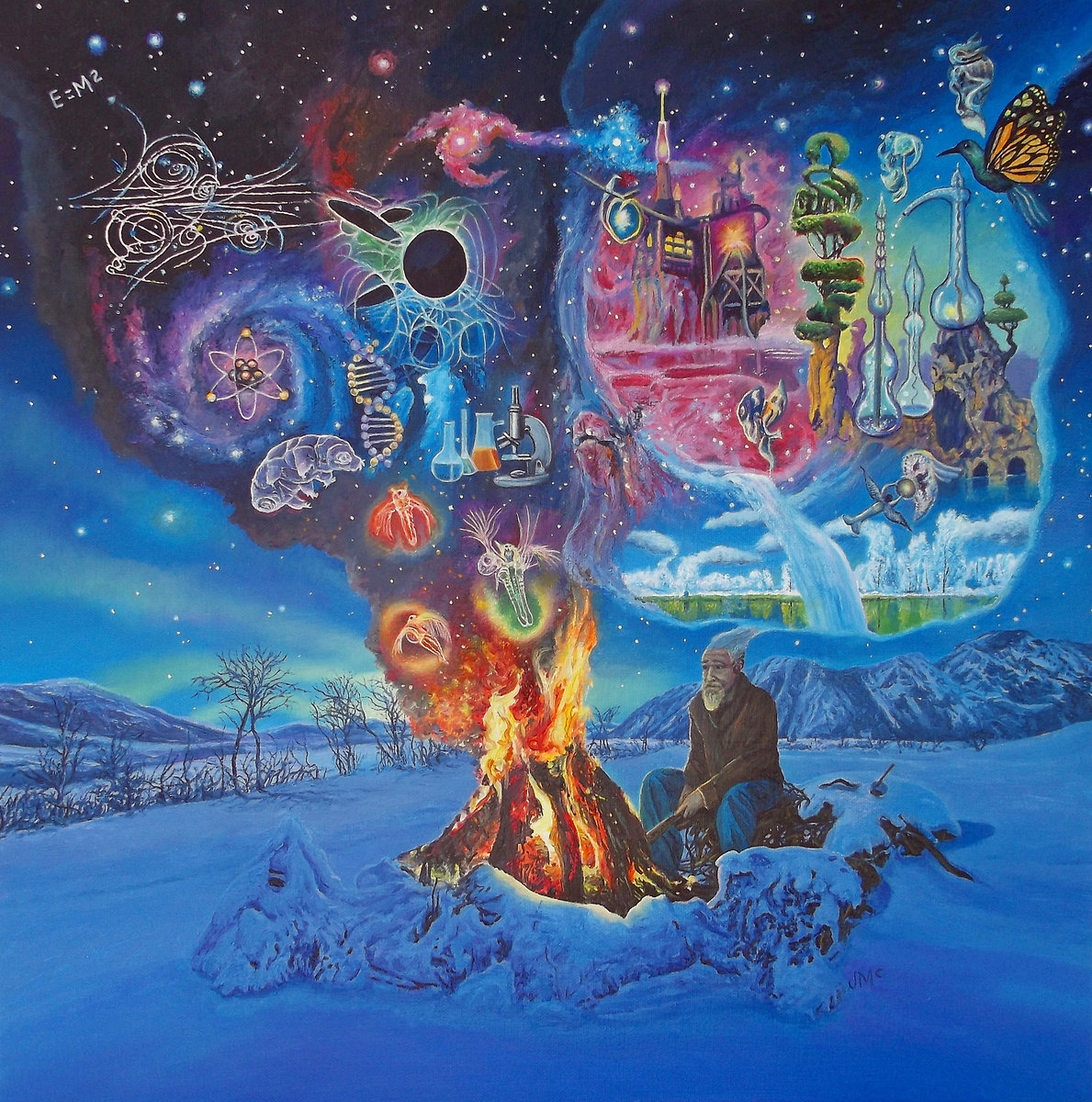 Science Painting Painting Inspired