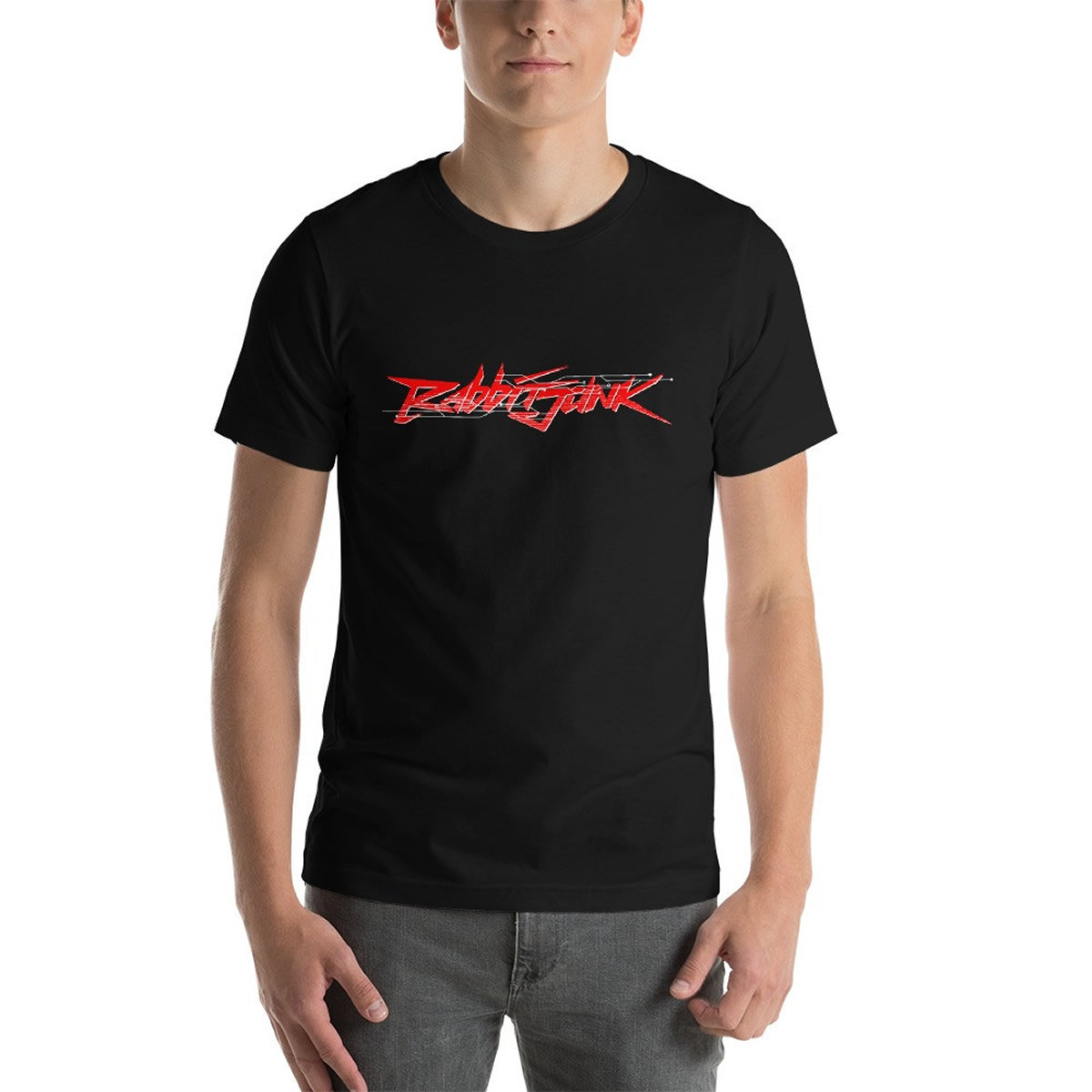 Rabbit Junk Cyberpunk Logo Tshirt Rabbit Junk