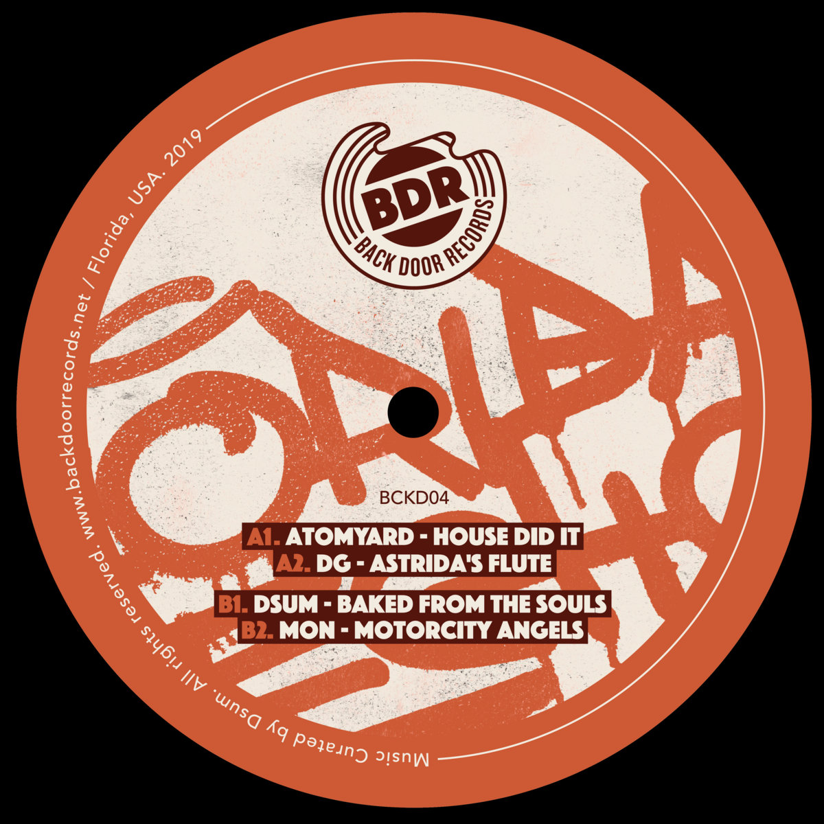 BCKD04 / Florida Connection Various Artists Back Door Records