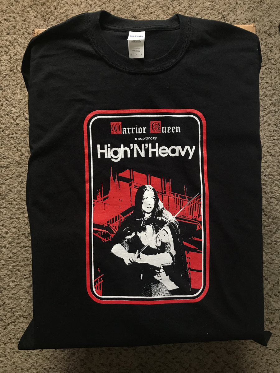 Warrior Queen Album Cover Shirt High n' Heavy