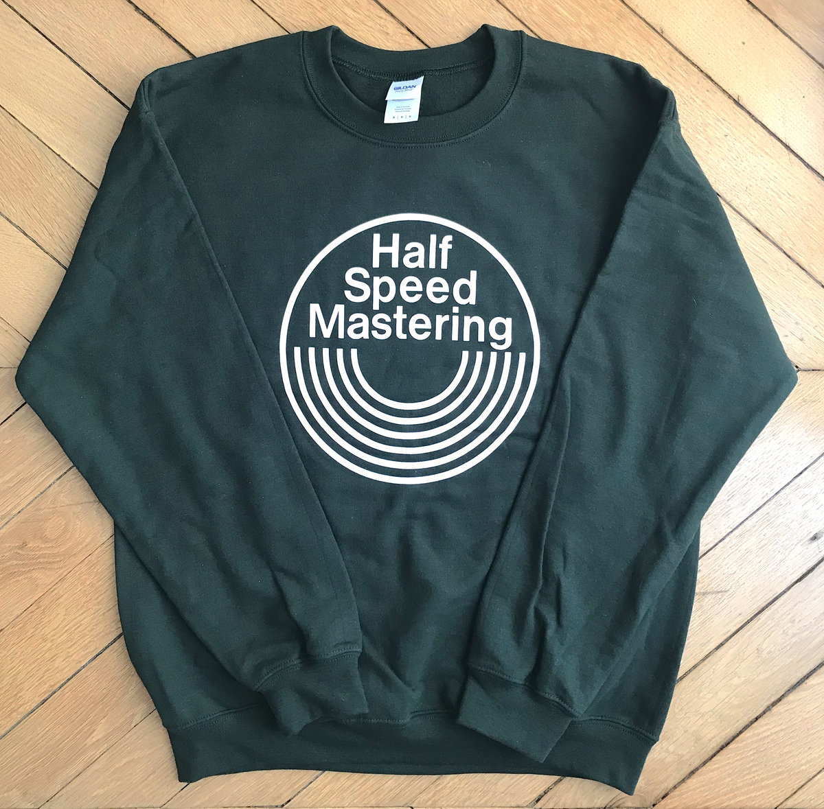 It's a HALF SPEED MASTERING sweatshirt! WRWTFWW Records