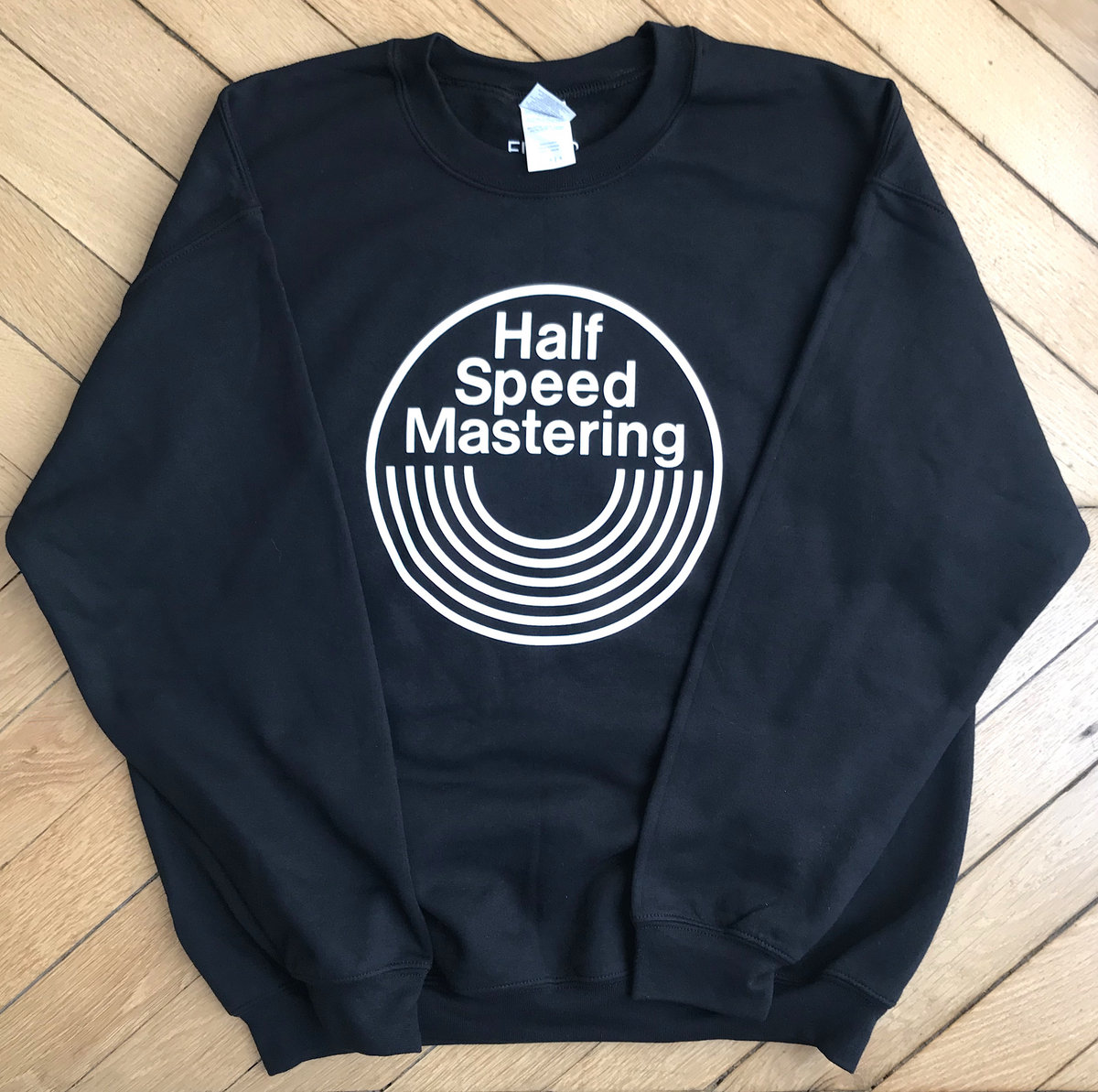 It's a HALF SPEED MASTERING sweatshirt! WRWTFWW Records