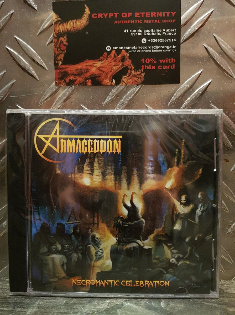 Necromantic Celebration Armageddon Emanes METAL records