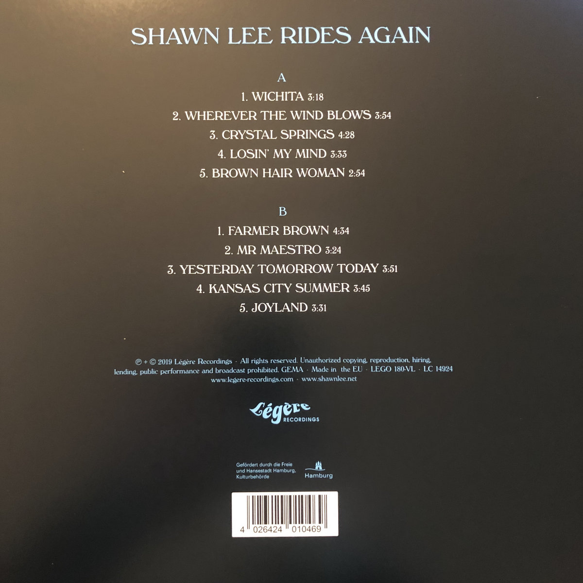 Rides Again Shawn Lee