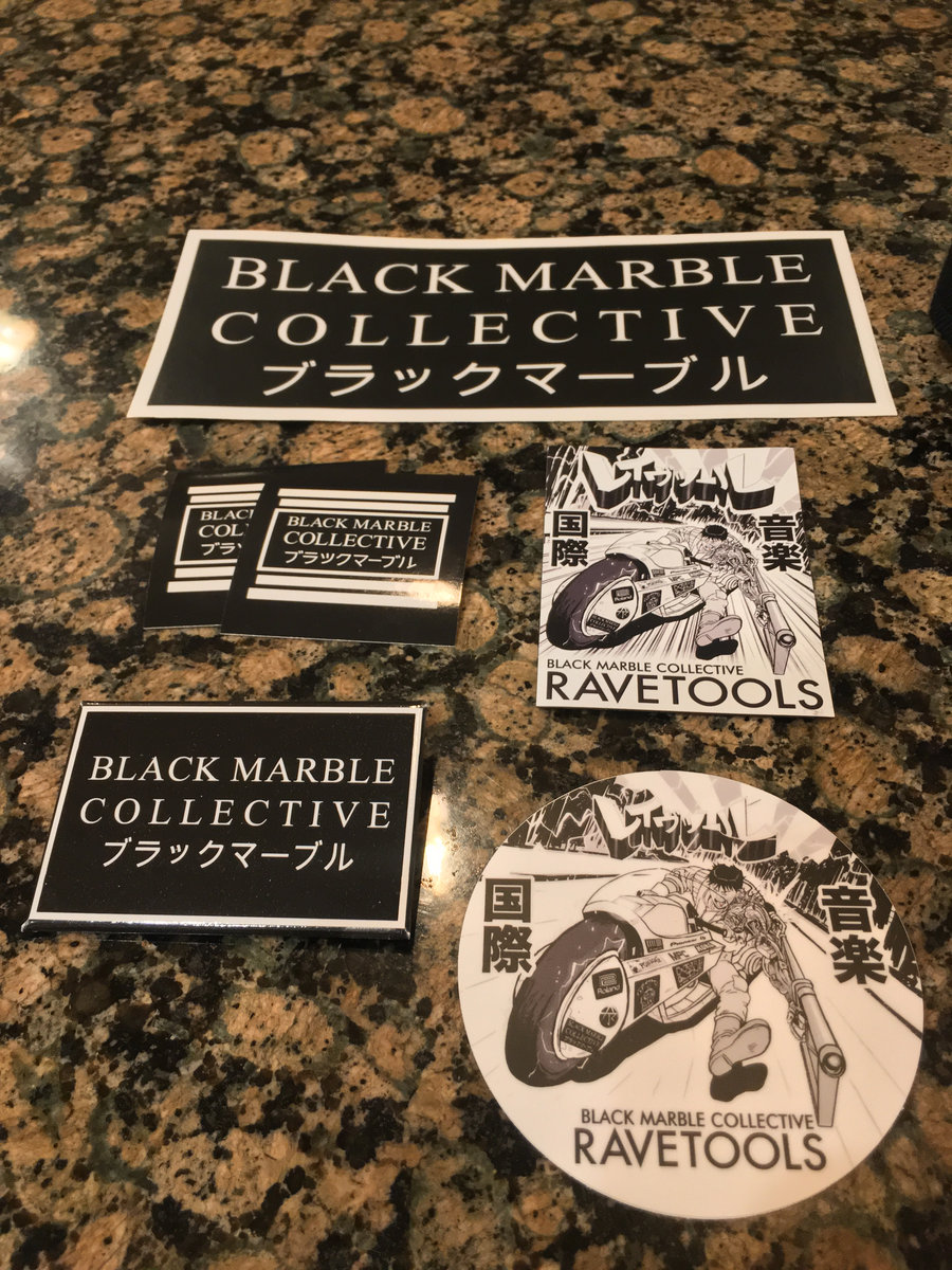 LIMITED EDITION RAVETOOLS POSTER PACK Black Marble Collective