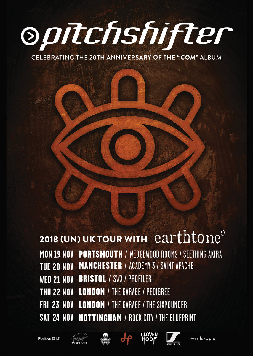 UK Tour Posters Combo Pack Pitchshifter
