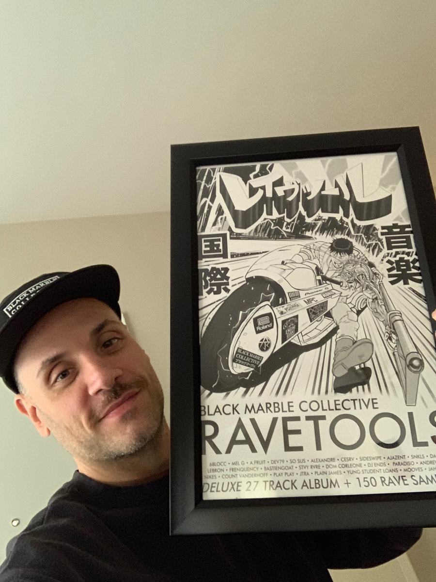 LIMITED EDITION RAVETOOLS POSTER PACK Black Marble Collective
