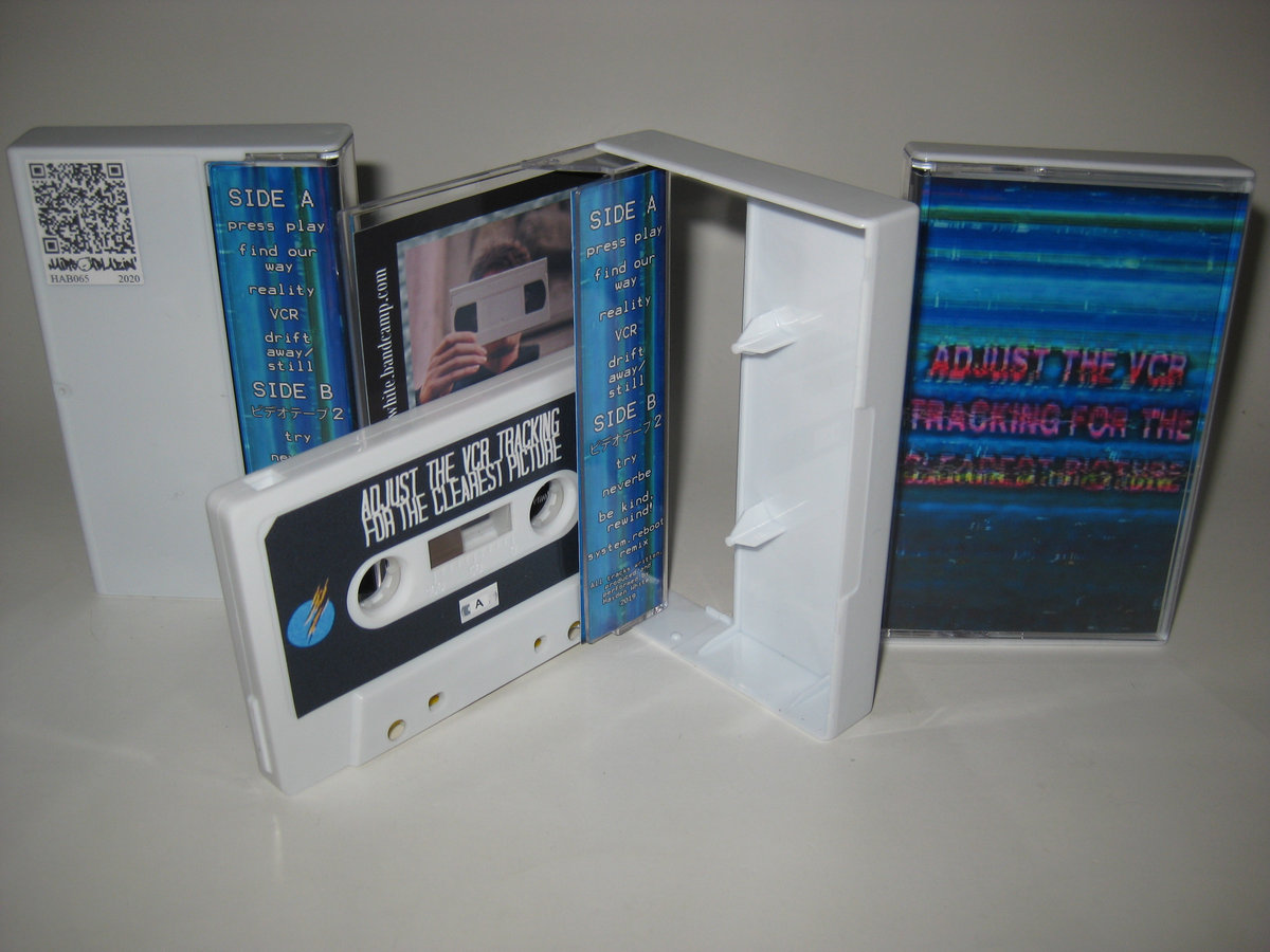 Adjust The VCR Tracking For The Clearest Picture white vhs Hairs