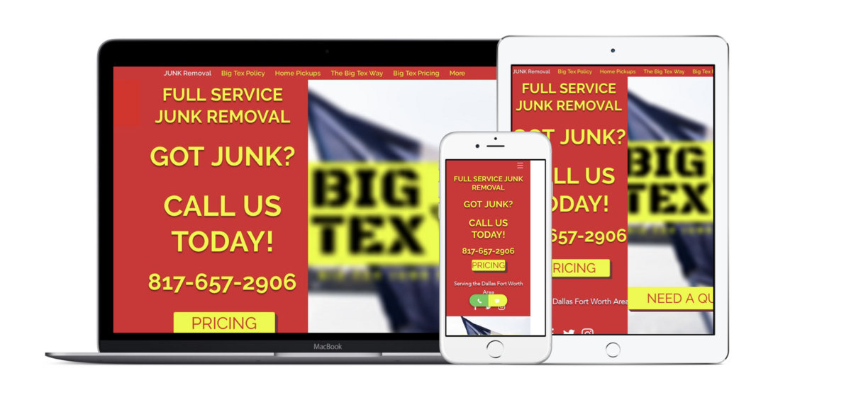 BIG TEX Junk Removal 801 E Abram Street Ste. 204, Arlington, TX 76010