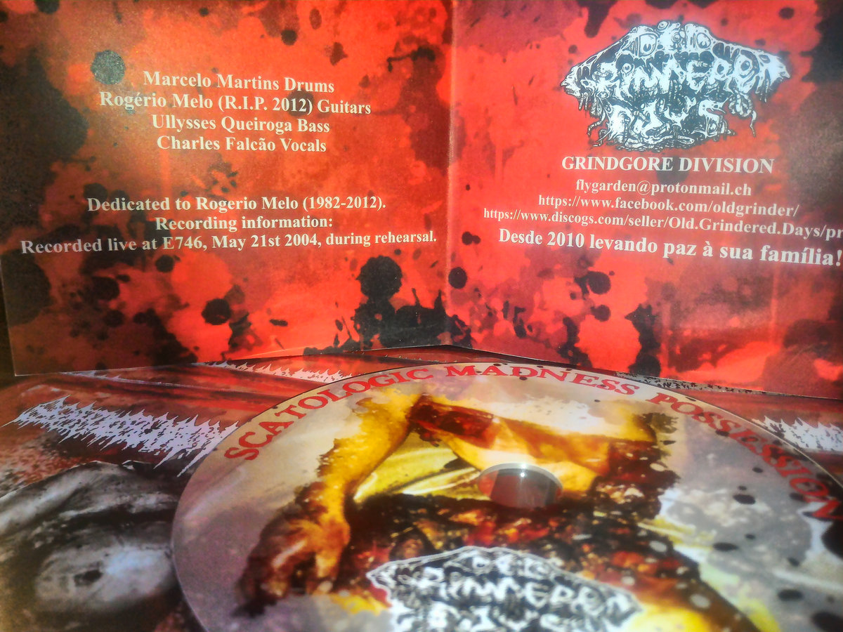 Worms Festering Cadaver Scatologic Madness Possession Old Grindered