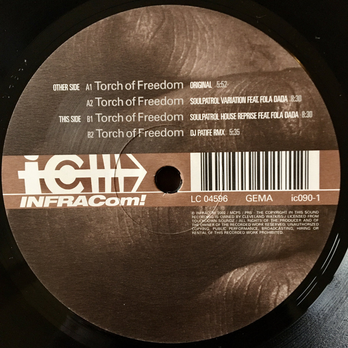 Torch Of Freedom Cleveland Watkiss