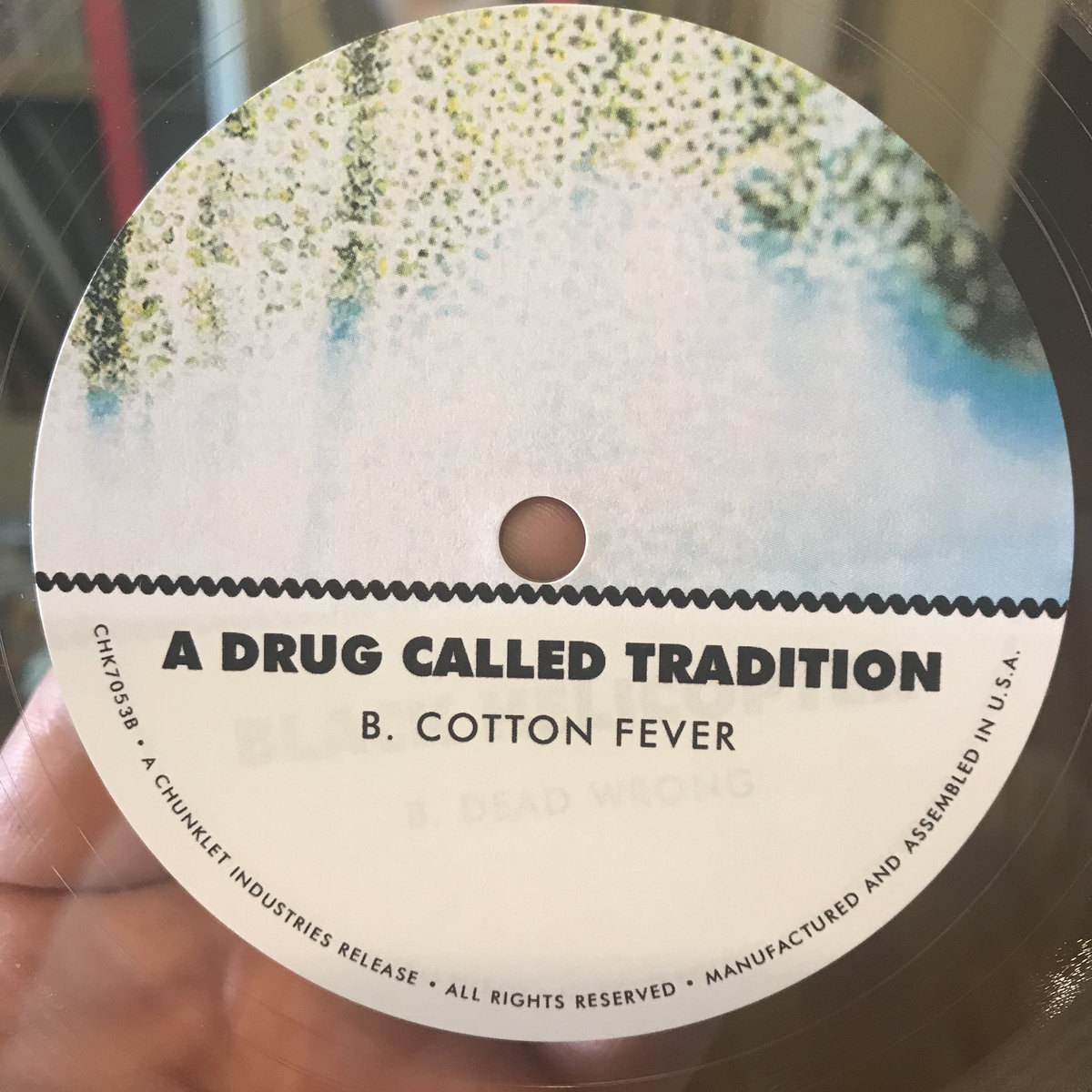 Warning Lights b/w Cotton Fever A Drug Called Tradition Chunklet