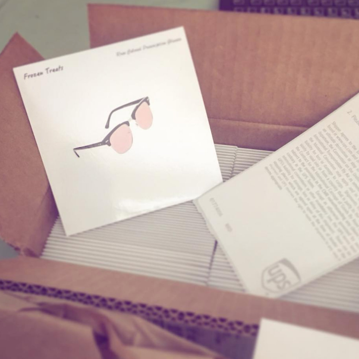 Rose Colored Prescription Glasses Frozen Treats