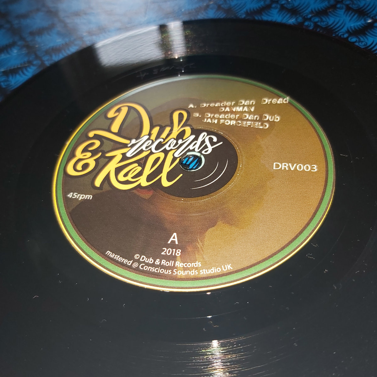 7" Limited vinyl release Danman & Jah Forcefield Dreader Dan Dread