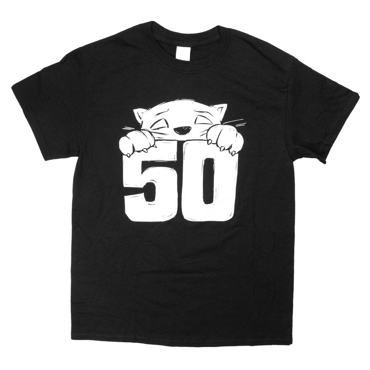 Black Cat's Cradle 50th Anniversary TShirt (w/ club locations on back