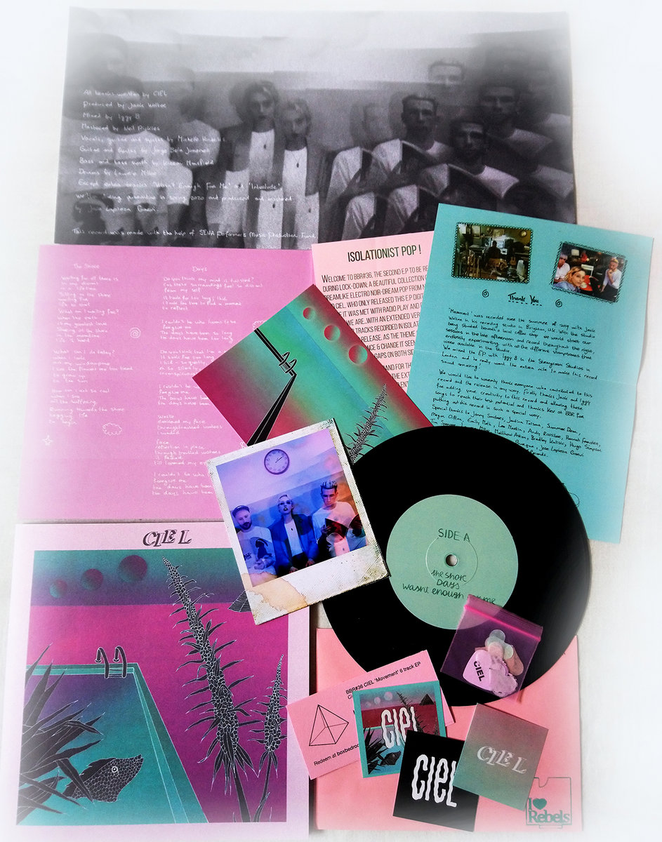 BBR36 CIEL 'Movement' 6 track EP Ciel Box Bedroom Rebels