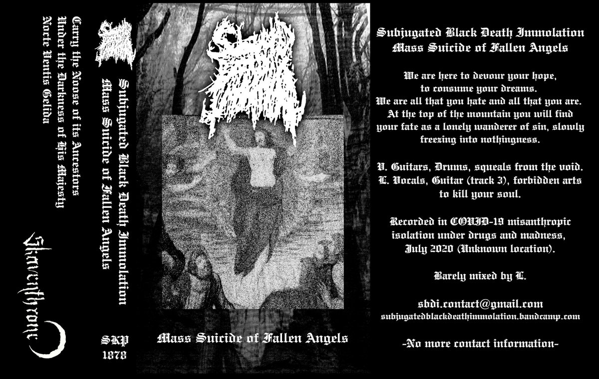 Mass Suicide of Fallen Angels Subjugated Black Death Immolation