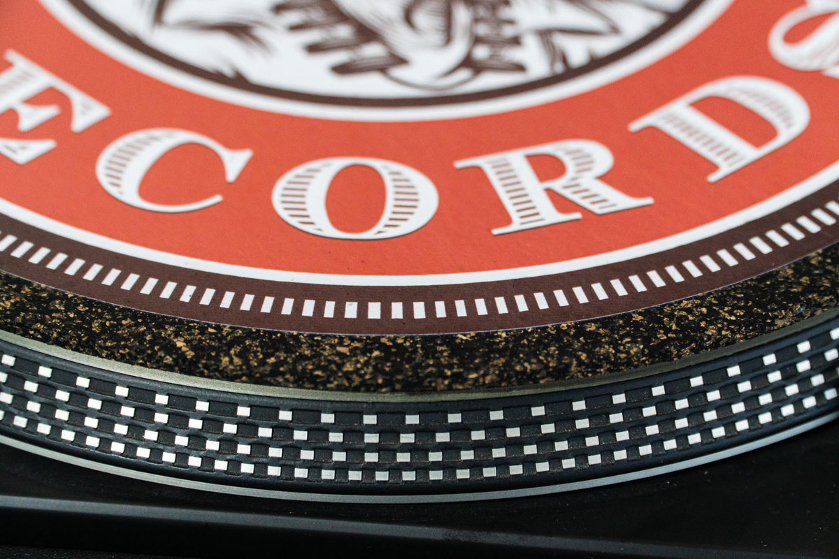 Cork & Rubber High Quality Thick Slipmat Ostinato Records