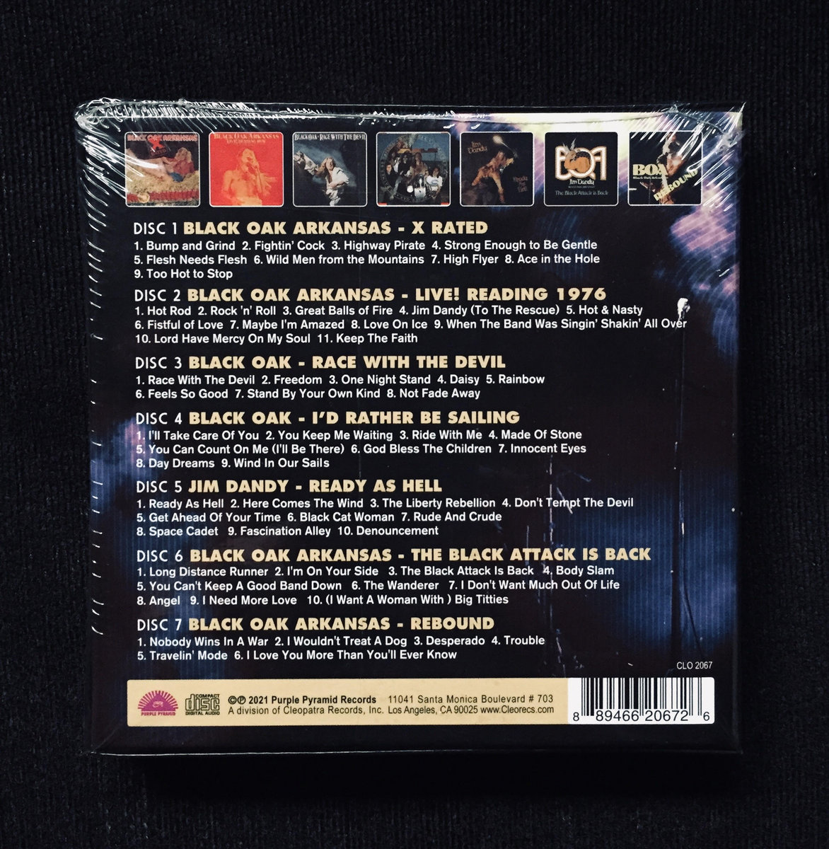 Not Fade Away Black Oak Arkansas