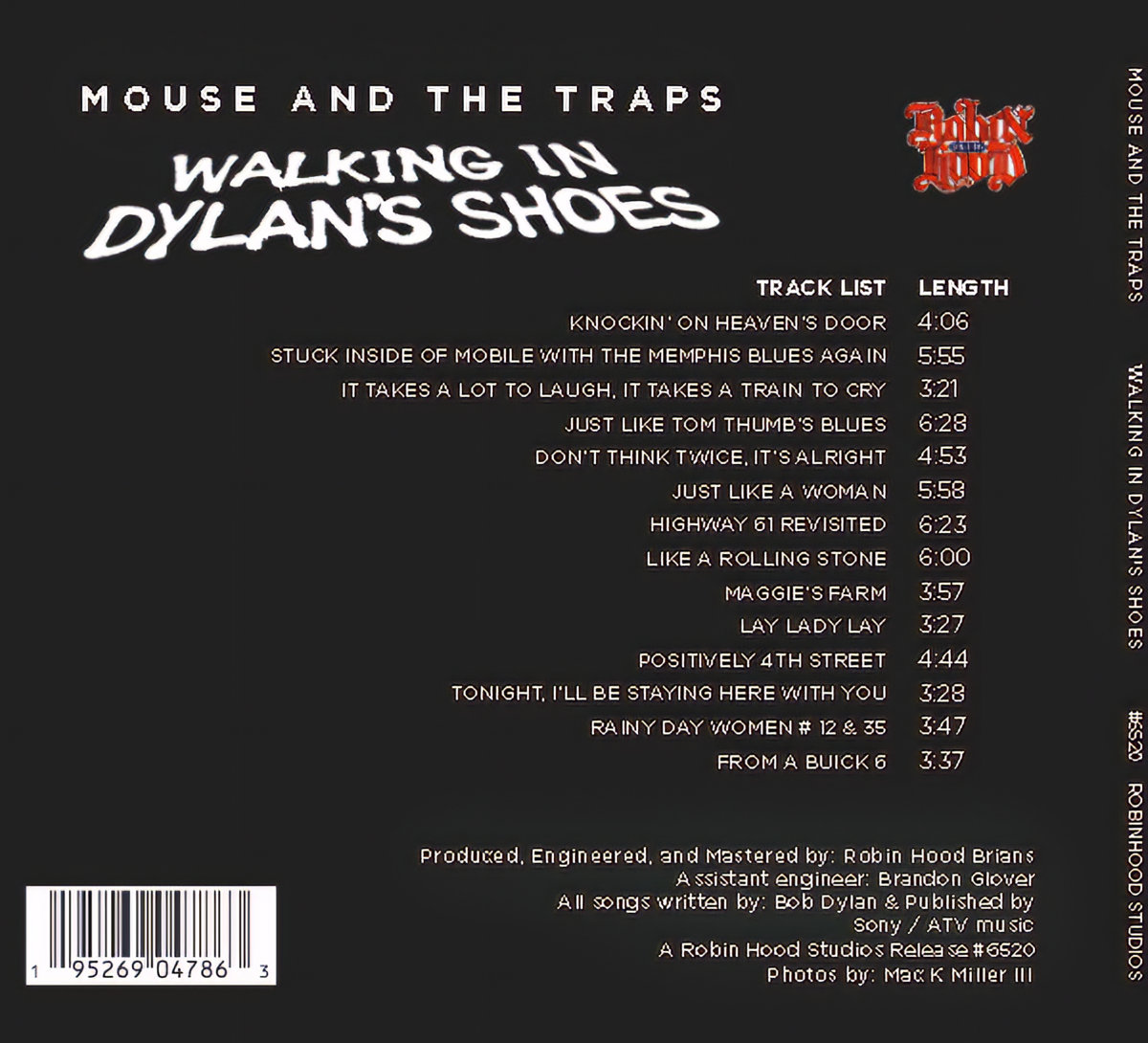 Walking In Dylan's Shoes Mouse and the Traps Mouse and The Traps