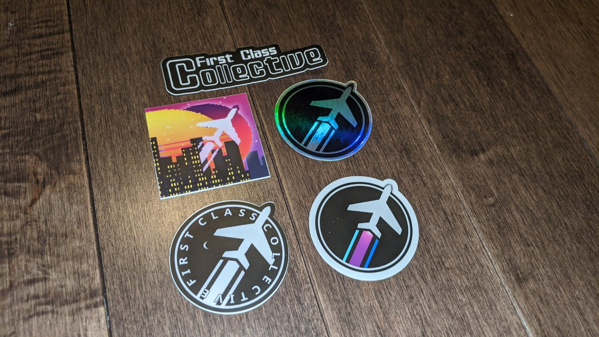 First Generation FCC Sticker Pack First Class Collective