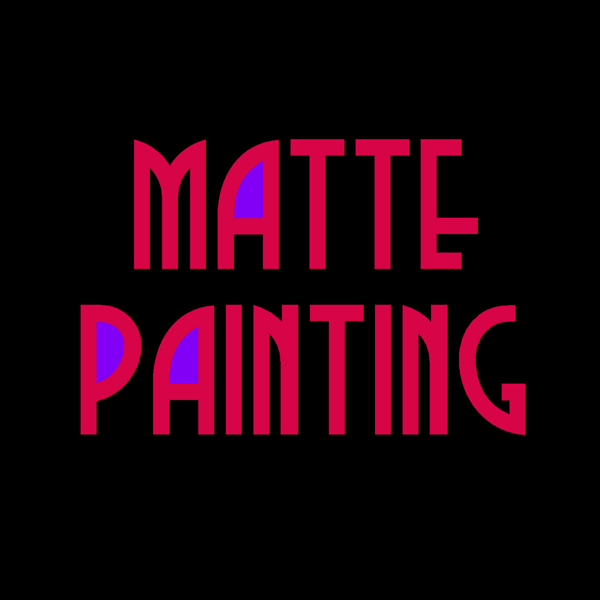 BIRDS Matte Painting