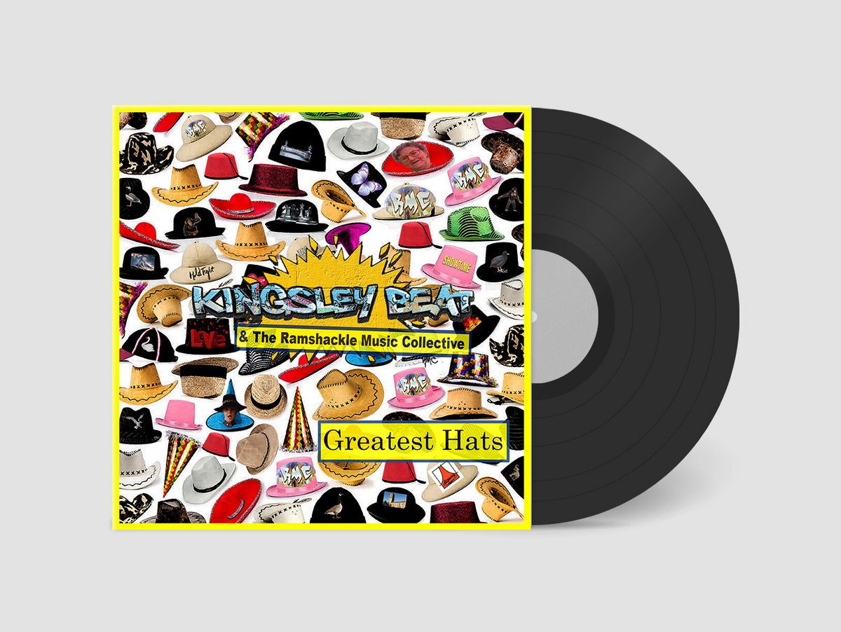 'Greatest Hats' Vinyl LP Kingsley Beat & The RMC Kingsley Beat