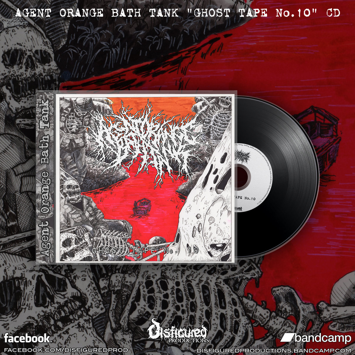 Ghost Tape No. 10 Agent Orange Bath Tank Disfigured Productions