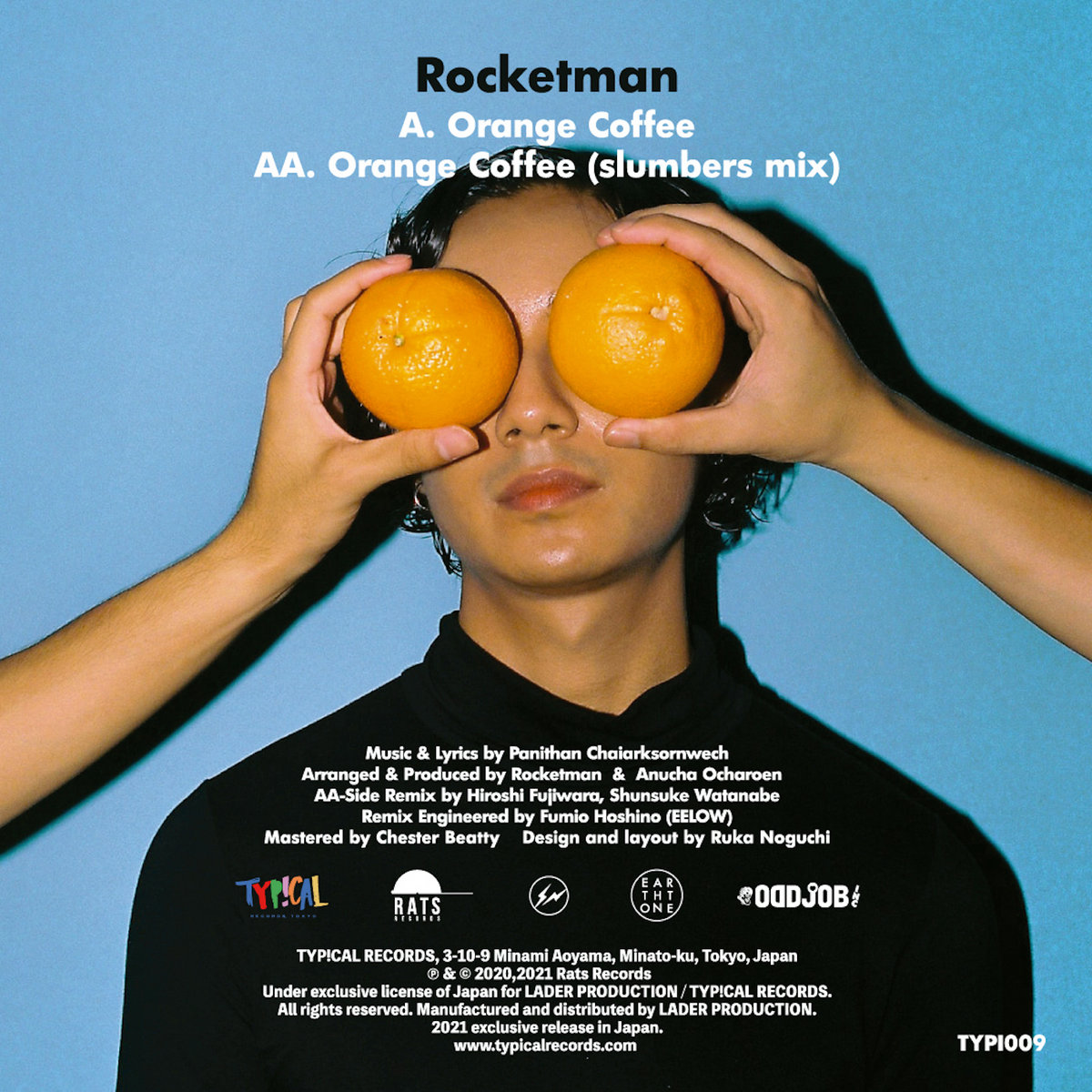 Orange Coffee Rocketman TYP!CAL RECORDS