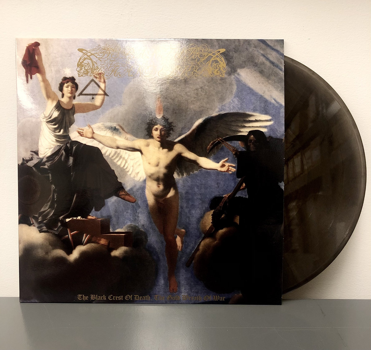 The Black Crest Of Death, The Gold Wreath Of War Departure Chandelier