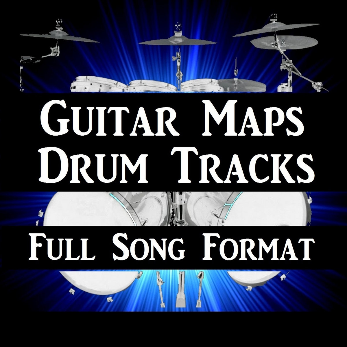 Heavy Rock Drum Beat 110 BPM Drum Tracks For Bass Guitar Loop 229